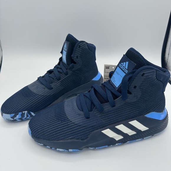 NWT Adidas Pro Bounce 2019 Collegiate Navy Blue - Picture 2 of 11